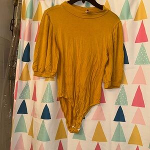 Mustard Bodysuit